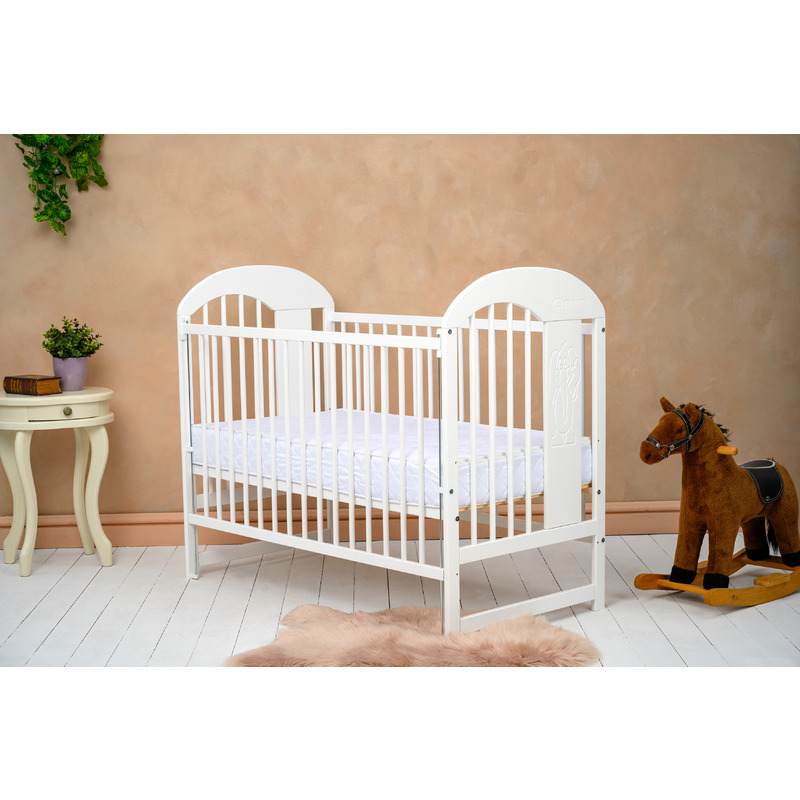 Patut Qmini Julia II Alb 120x60 cm cu laterala culisanta - imagine 4