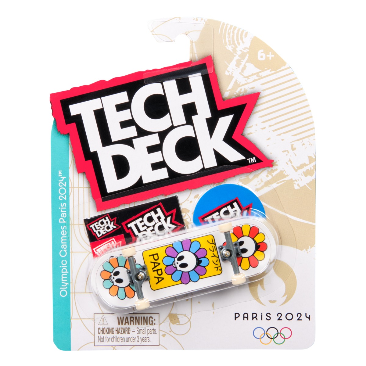 Tech Deck PAPA Mini Skateboard - Trucuri Reale