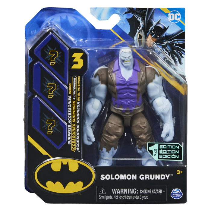 Figurina Solomon Grundy 10cm Batman + 3 Accesorii