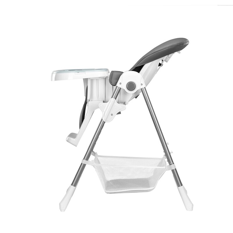 Scaun de masa Lionelo Linn Plus Metal Gri Reglabil - imagine 10