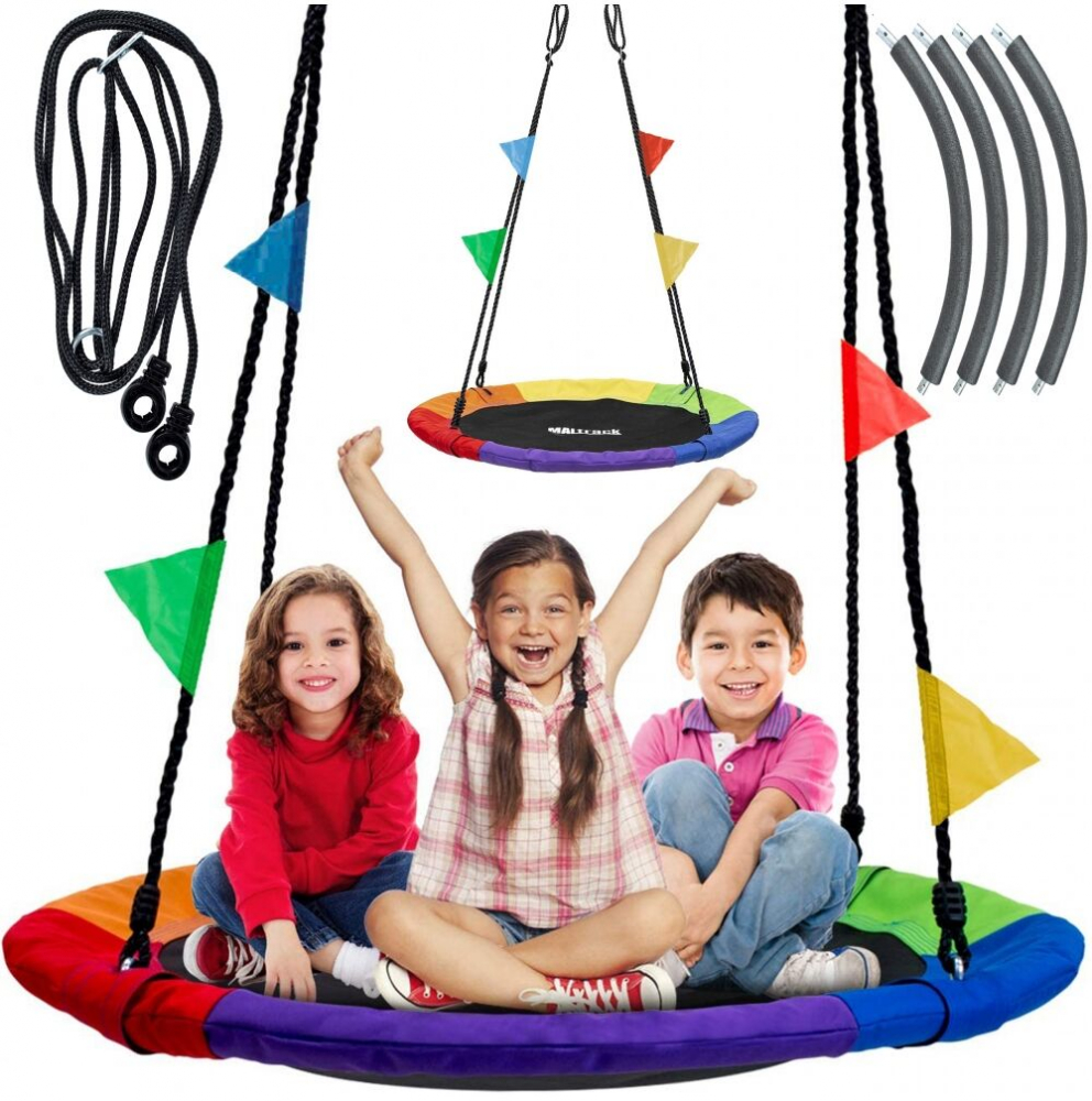 Leagan Malplay Tip Cuib 100cm pentru Exterior - imagine 9