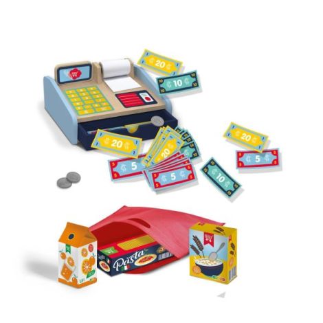 Set Casă de Marcat Lemn - Ses Creative - imagine 2