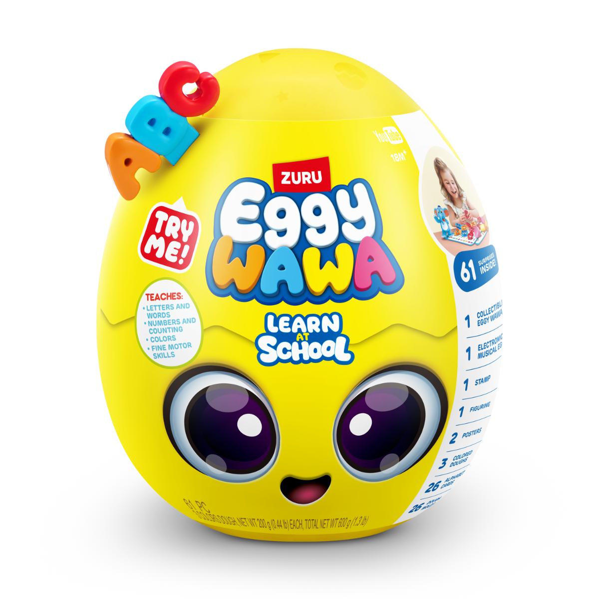 Eggy Wawa La Școală - Figurine Surpriză și 60 Activități