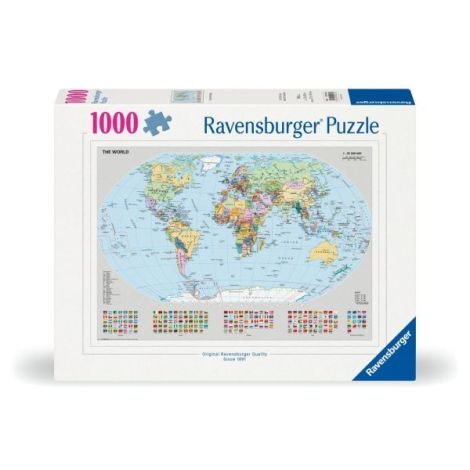 Ravensburger Puzzle Harta Lumii 1000 piese - imagine 2