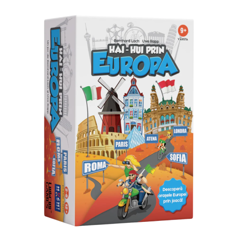 Joc Hai Hui prin Europa Huch! - Geografie distractivă