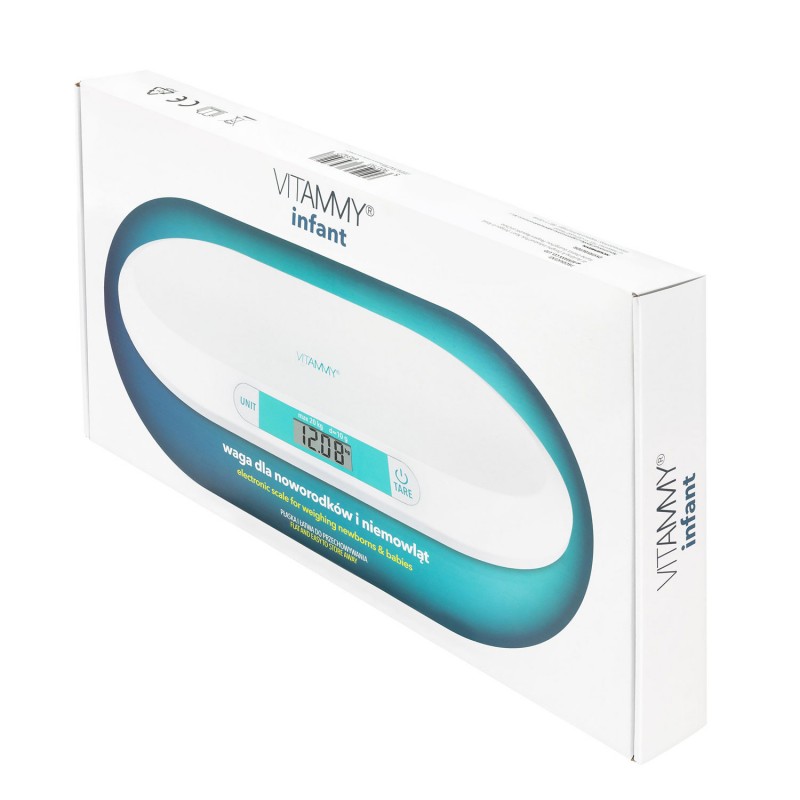 Cantar Electronic Vitammy Infant cu LCD pentru Bebelusi - imagine 2