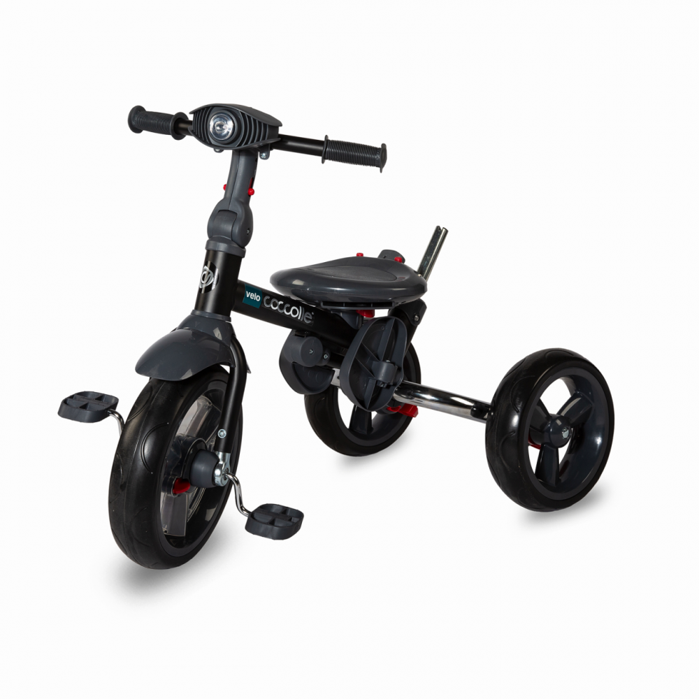 Tricicleta Coccolle Velo Mustar 4în1, Pliabilă - imagine 7
