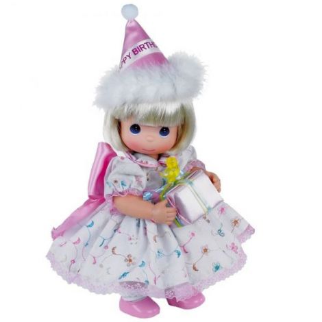 Papusa Decor "La Multi Ani" Blonda 31 cm - Precious Moments