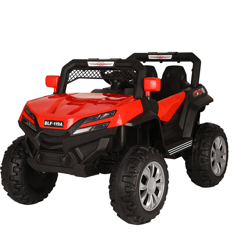 Nichiduta Jeep Jumbo 4x4 Red, 140W, cu Slow Start - imagine 5