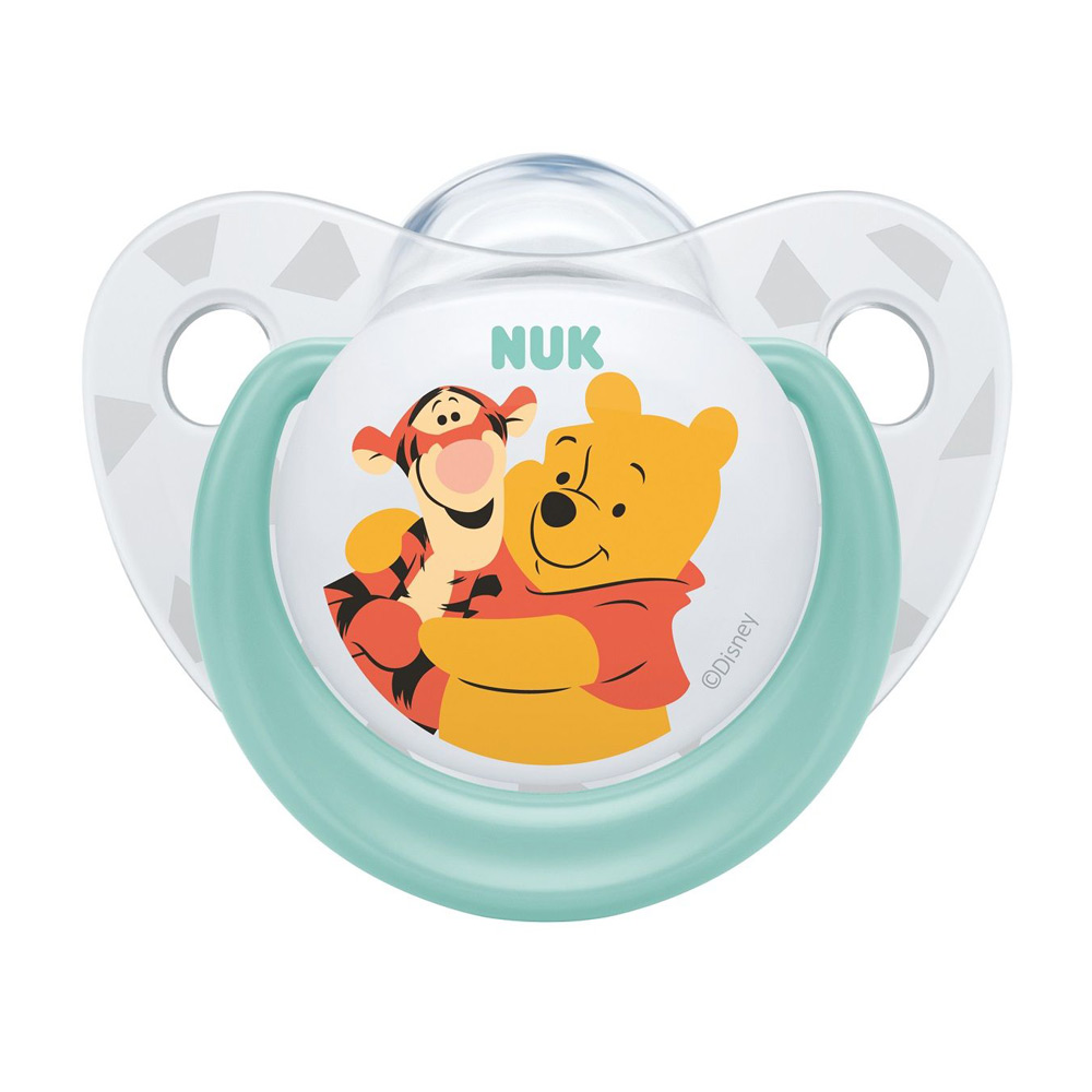 Suzeta NUK Disney Winnie Silicon, 6-18 Luni