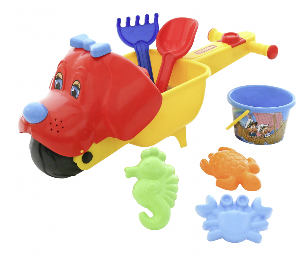 Set Roabă Polesie Puppy Red | Jucării Exterior