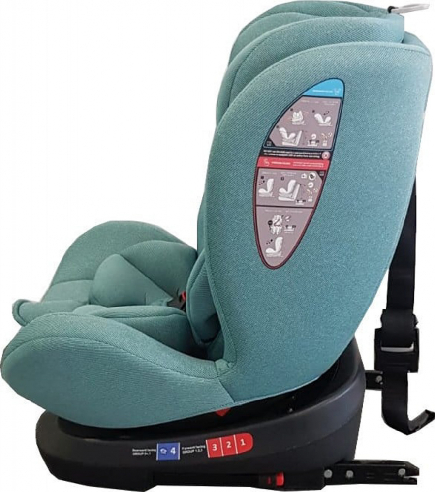 Scaun Auto Baby Care 360° i-Size Verde - imagine 2