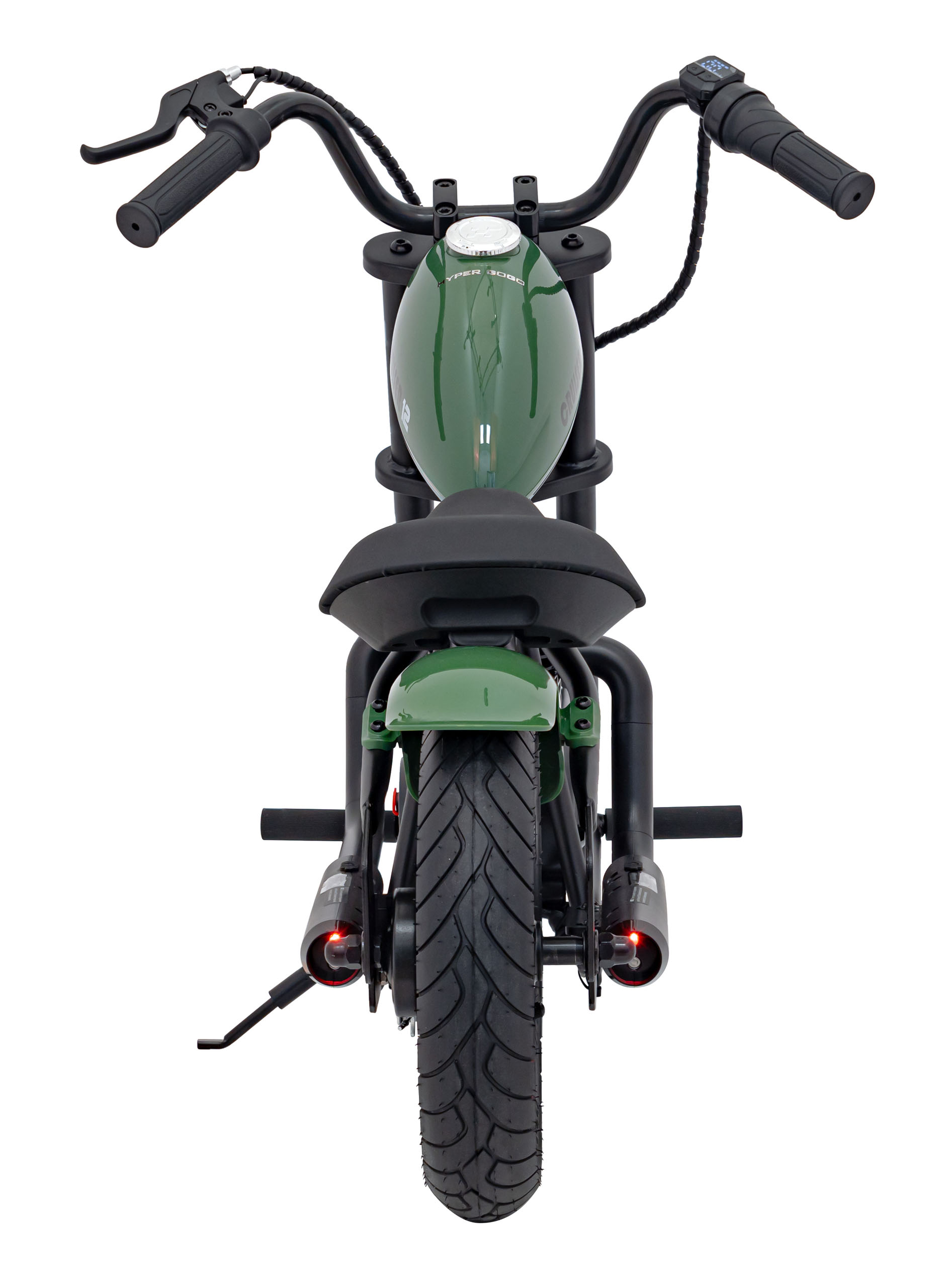 Motocicleta Electrica Copii CRUISER 12 Verde - imagine 7