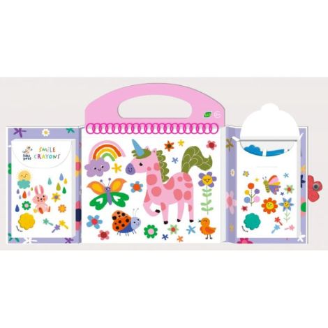 Descoperă Creativitatea: Kit Desenat Unicorni Haku Yoka - imagine 2