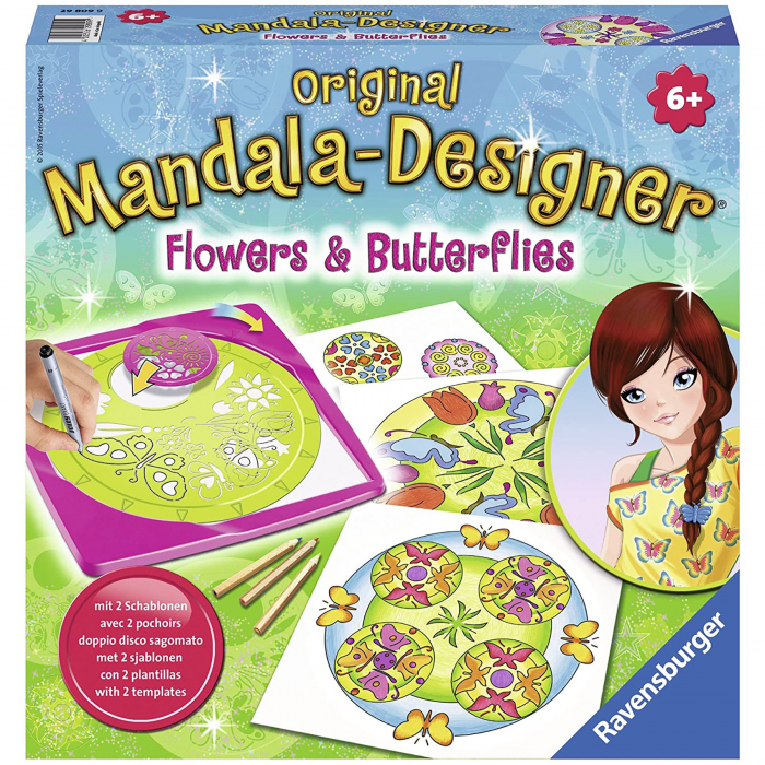 Ravensburger Mandala Flori - Creatie pentru Copii
