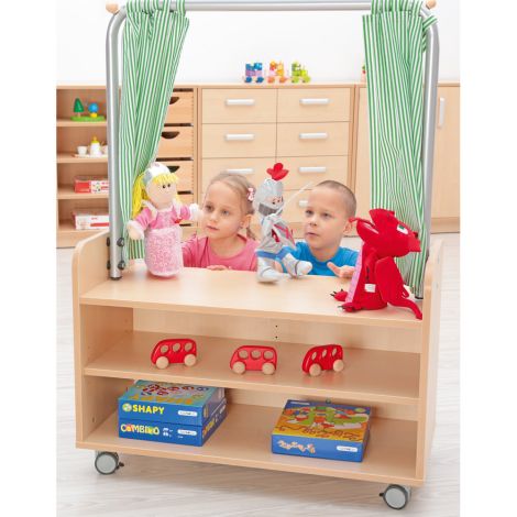Teatru Păpuși Flexi Moje Bambino - Cadru Metalic - imagine 3