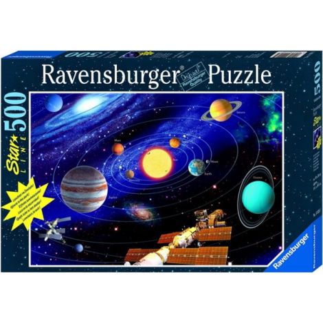 Puzzle Sistem Solar Ravensburger 500 piese - imagine 2