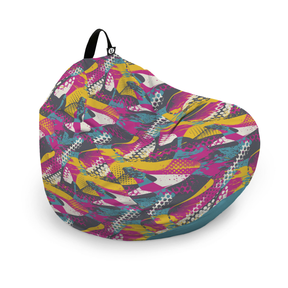 Husa Bean Bag Para XL Graffiti - Updeco - imagine 6