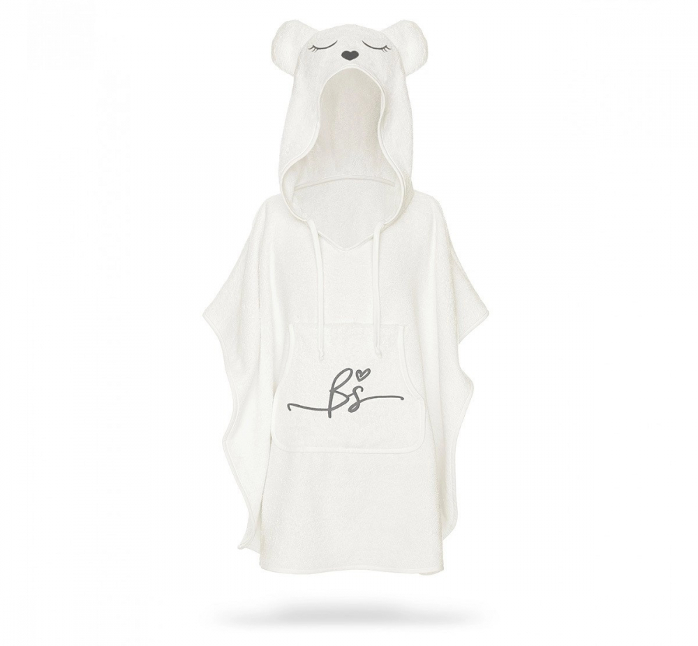 Prosop Bambus BabySteps Poncho Teddy - imagine 7