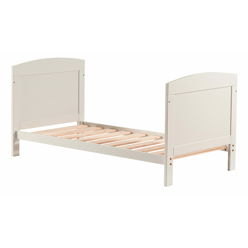 Patut FreeON Lory Transformabil, Lemn Pin si MDF White, 120x60 cm - imagine 4