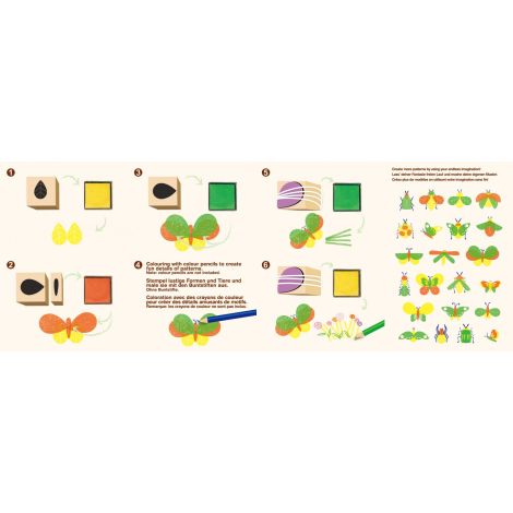 Set Stampile Insecte Avenir | Creativitate - imagine 3