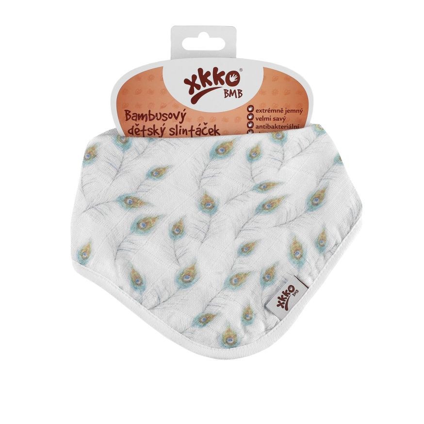Esarfă Bambus Peacock Feathers XKKO