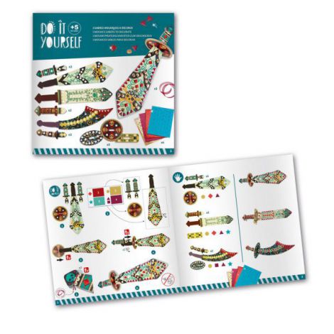 Set DIY Sabii Pirat Djeco - Creativ 5+ - imagine 3