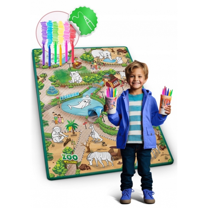 Salteluta de Joaca Ricokids Zoo | Dezvoltare si Confort