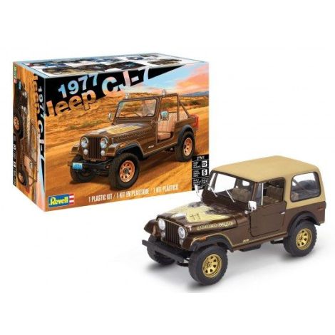Revell Jeep CJ7 Model 1:24 Kit Avansat