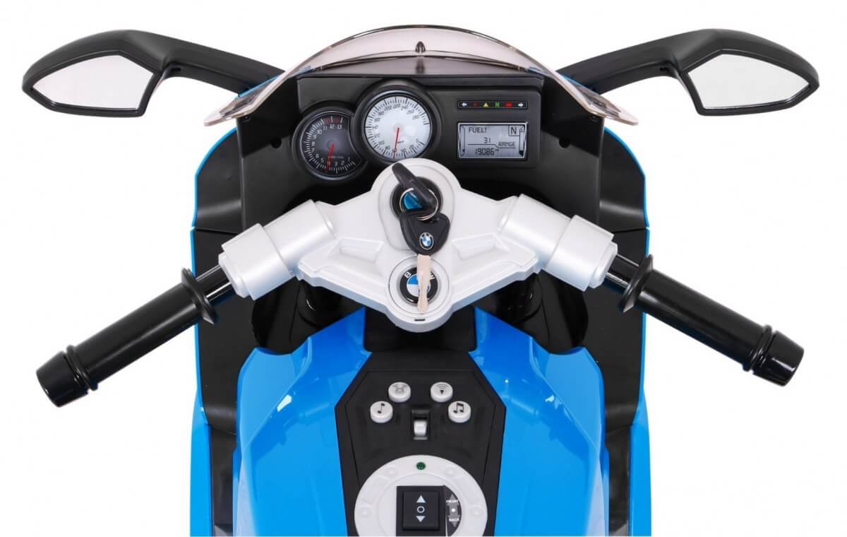 Motocicleta BMW K1300S Electrică Albastru | Autokids - imagine 3