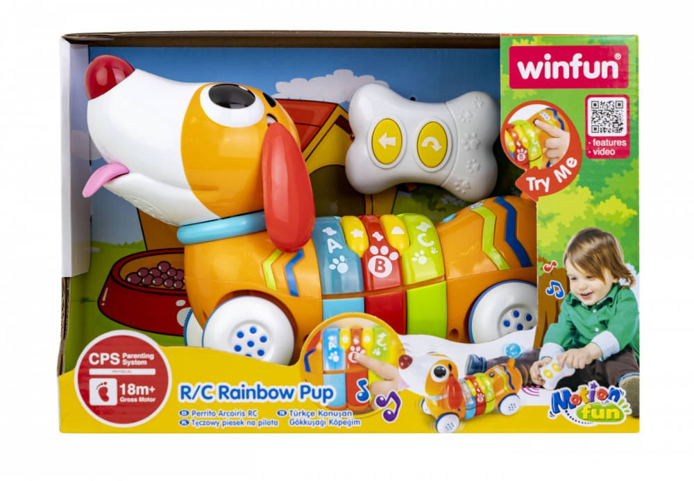 Winfun Cățeluș cu Telecomandă Educativ