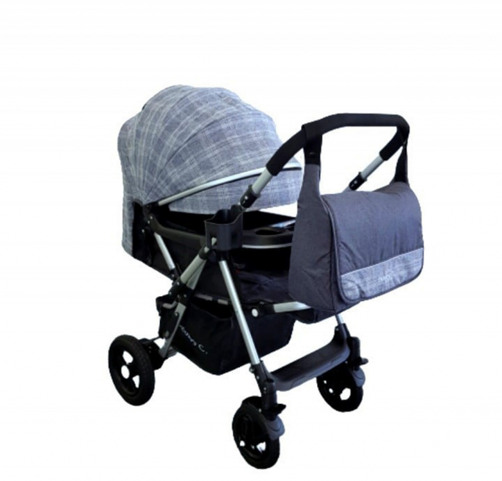 Carucior Baby Care PRO 511 Gri Jeans - imagine 3