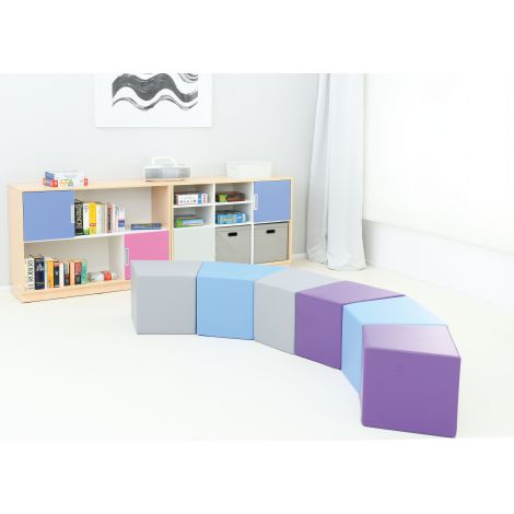 Set 6 Scaune Spuma Moje Bambino - Ignifug - imagine 8