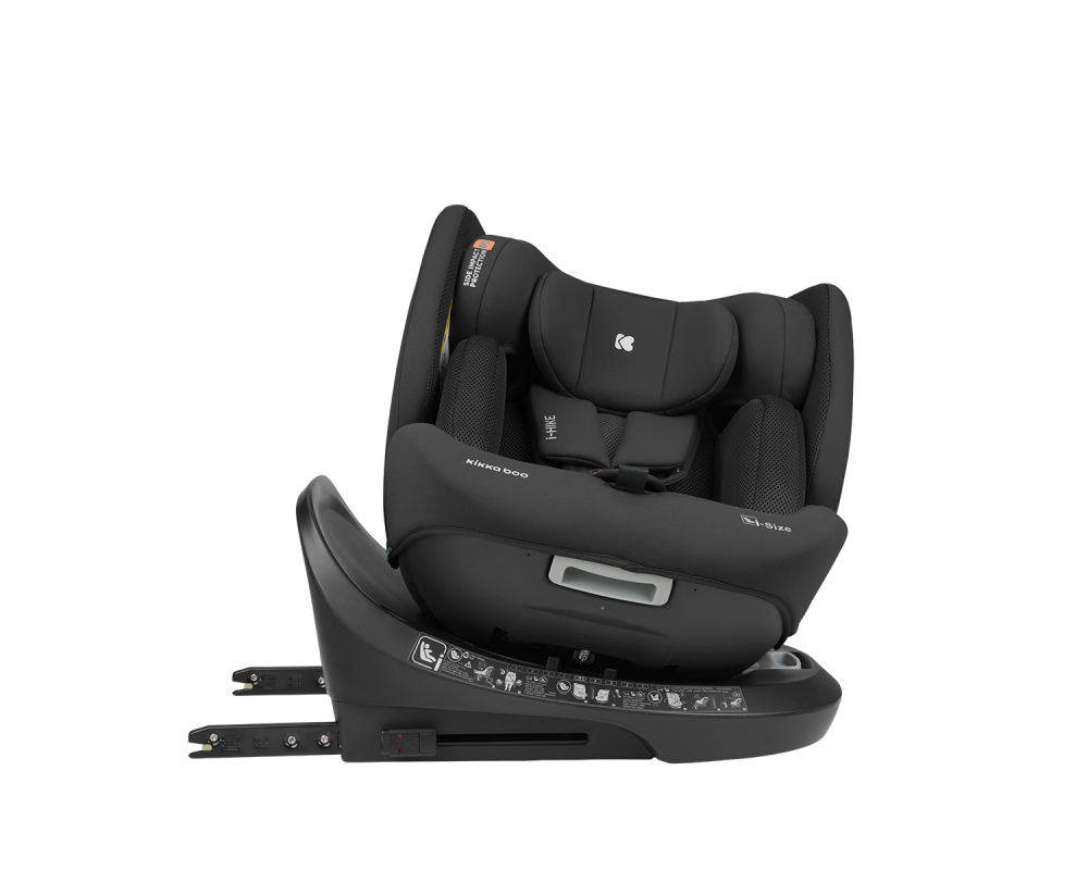 Scaun Auto KikkaBoo i-Hike Black ISOFIX I-Size - imagine 4