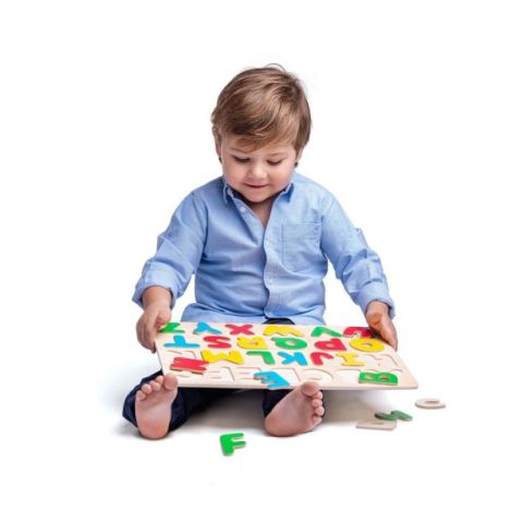 Puzzle Alfabet Woodyland - Învață prin Joc - imagine 2
