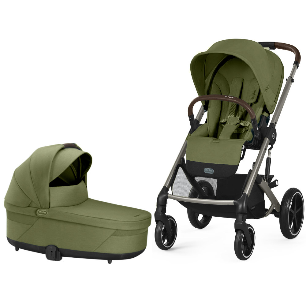Carucior Cybex Balios S Lux 2in1, Taupe Moss Green