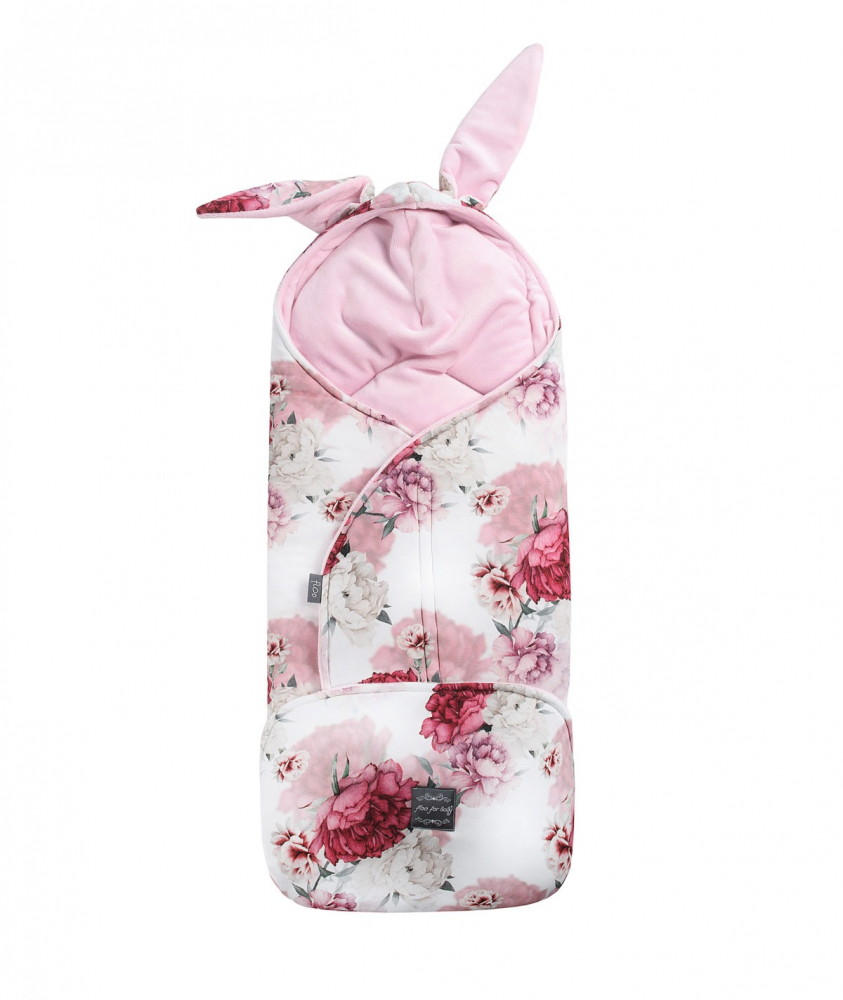 Floo for Baby Paturică Scaun Auto Peonies Pink