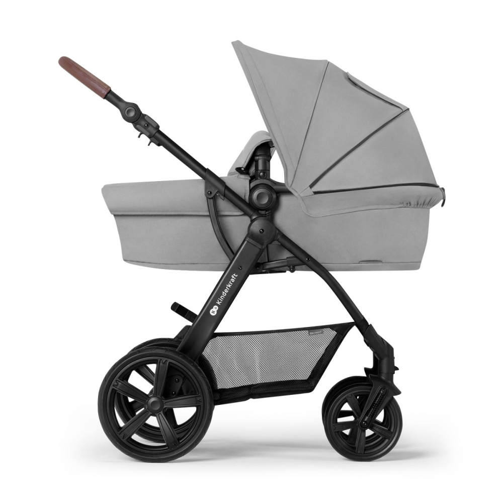 Carucior Kinderkraft MOOV 3 in 1 Gri - Pana la 22kg - imagine 3