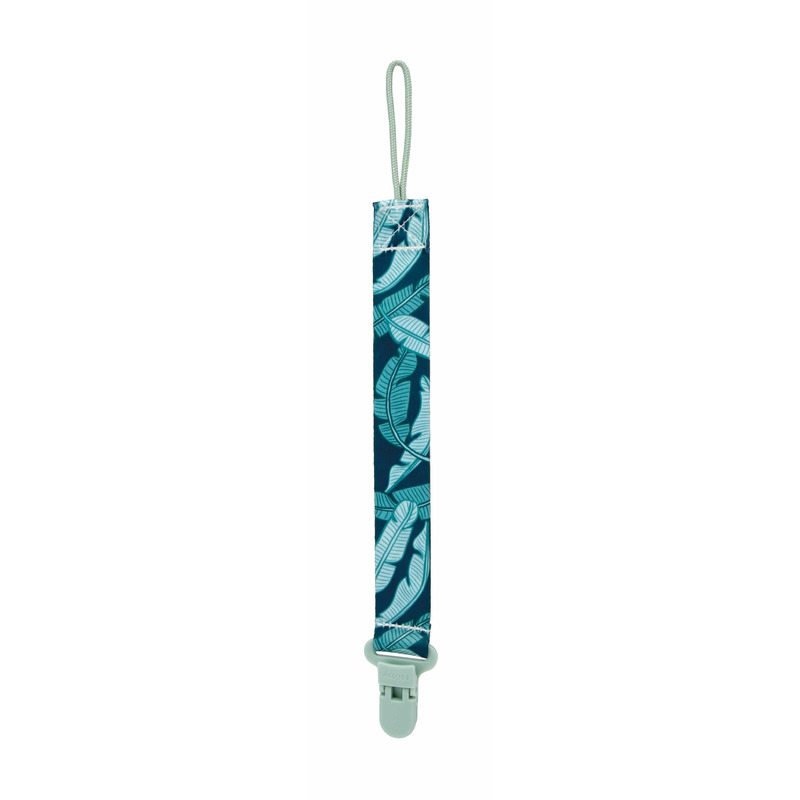 Lanț Suzetă Nuby Textil Flamingo 0 luni+ - imagine 2