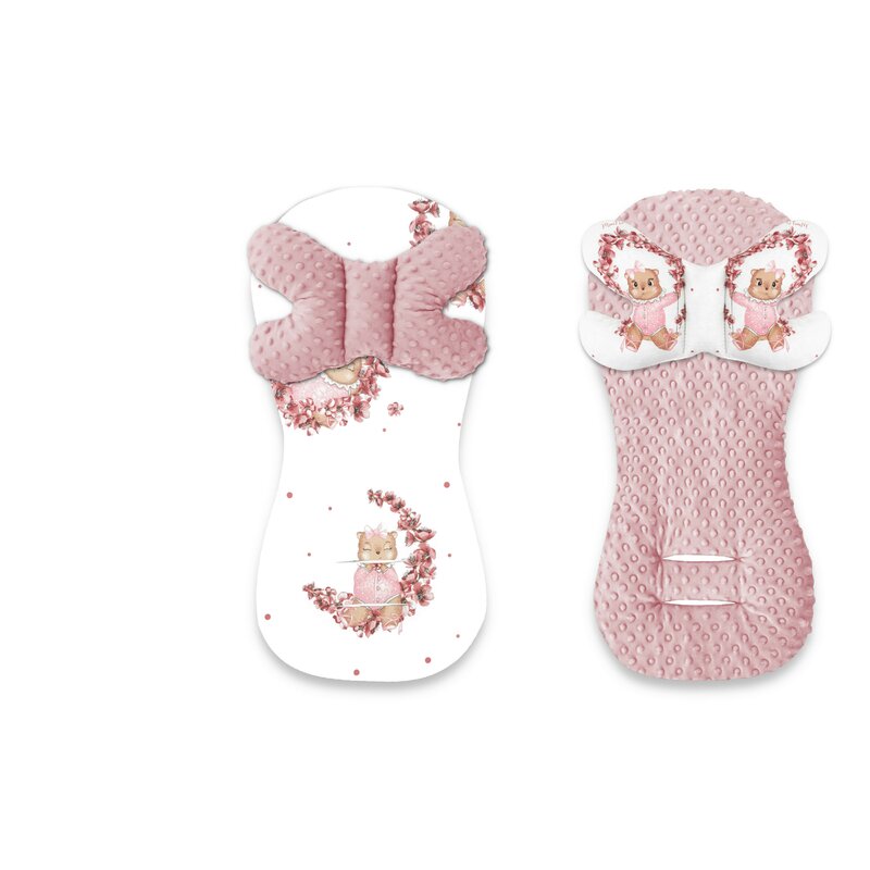 Miminu Set Pernă Butterfly și Protecție Universală - imagine 2