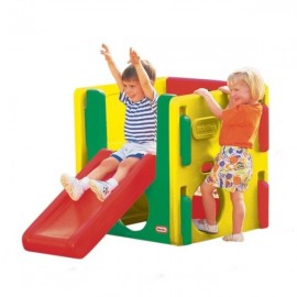 Spațiu de joacă Little Tikes, cu tobogan, 3 locuri - imagine 2
