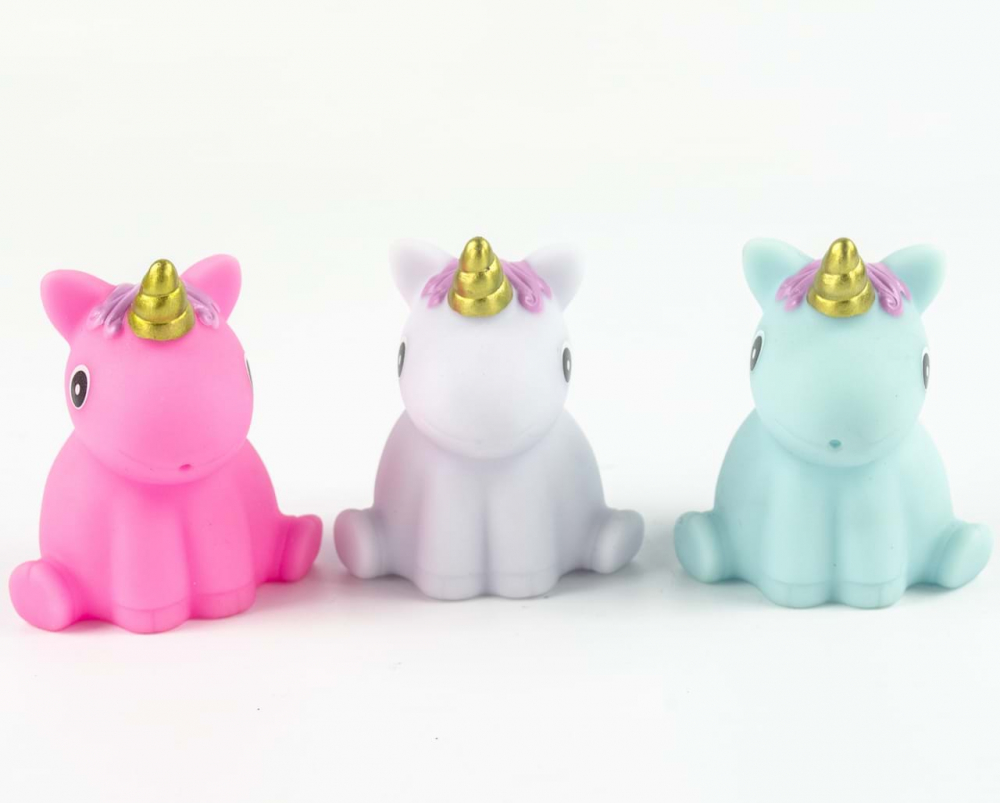 Set Jucării Baie Unicorni cu LED Buddy&Barney - imagine 3