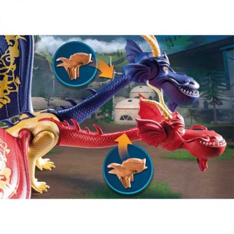 Playmobil Dragons Wu & Wei & Jun Jucărie - imagine 5