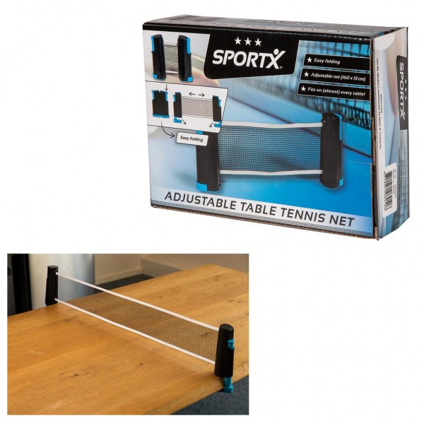 Fileu Tenis de Masă SportX Extensibil