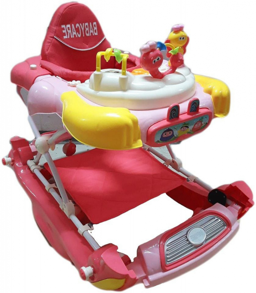 Premergator Baby Care Bunny Roz cu sistem balansare - imagine 4