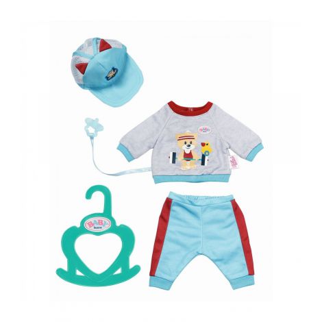 Hainute sport Baby Born Zapf, 36 cm, Albastru