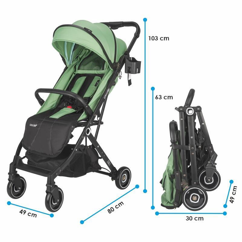 Carucior Coccolle Alla, 5.6 kg, Pliare Rapida - imagine 6
