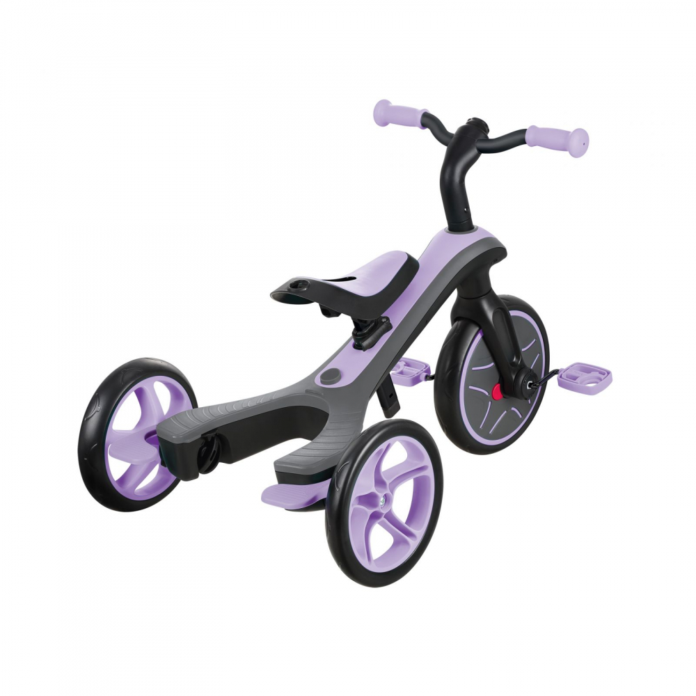 Tricicleta Globber Explorer 4in1 Violet, Control Parental - imagine 3