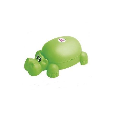 Olita Hipopotam OkBaby Verde, Practică și Amuzantă