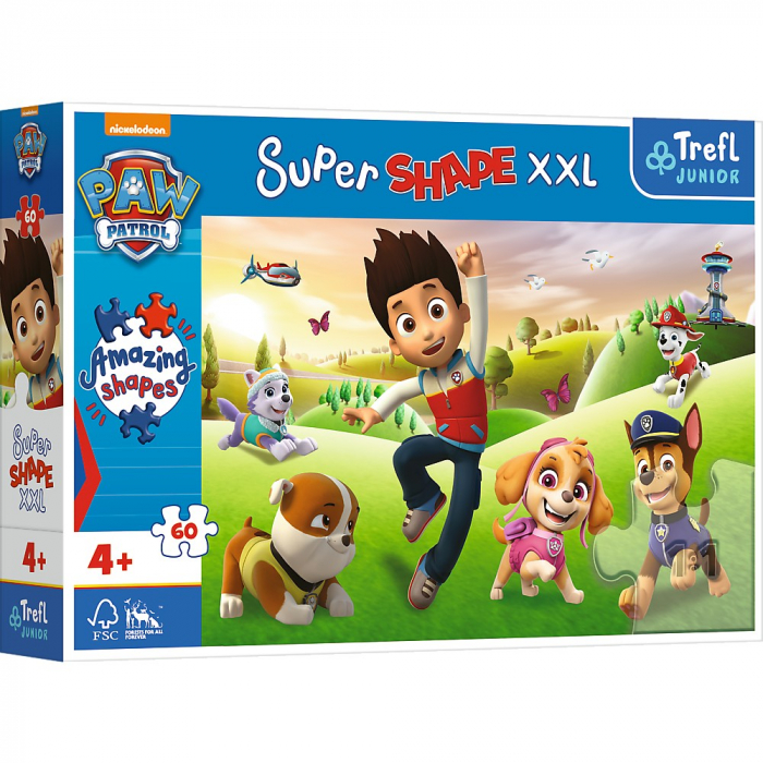 Puzzle Trefl Patrula Catelusilor 60 Piese XXL